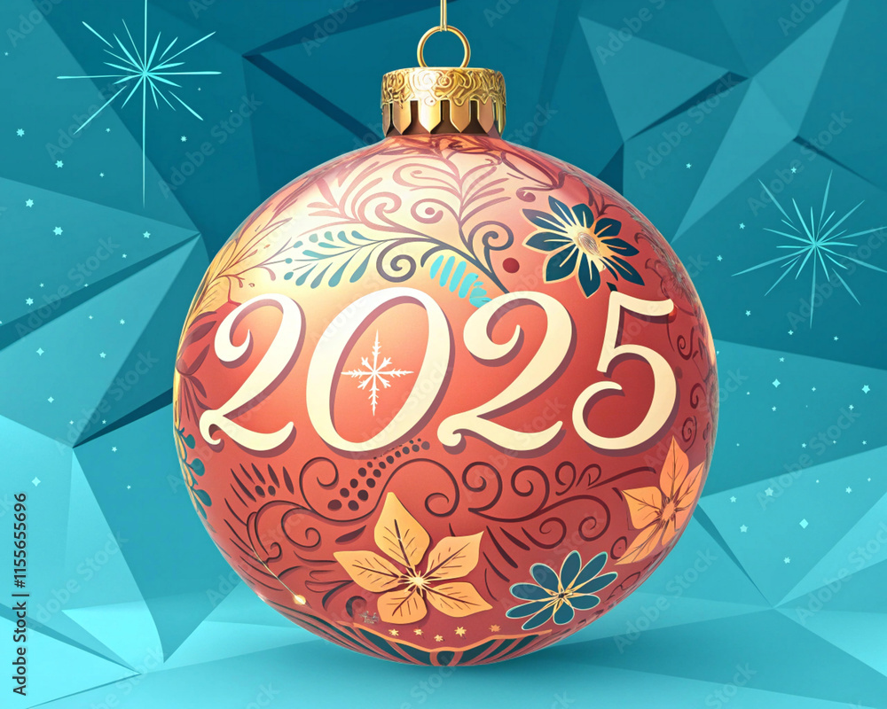 2025 Texture and New Year Background 2025 Texture and New Year Background