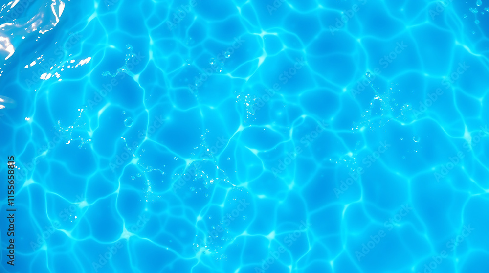transparent Blue Water with Ripples, Splashes, Bubbles, and Sunlit Waves – Abstract Summer Banner Background, water texture, abstract background, copy space transparent Blue Water with Ripples, Splashes, Bubbles, and Sunlit Waves – Abstract Summer Banner Background, water texture, abstract background, copy space