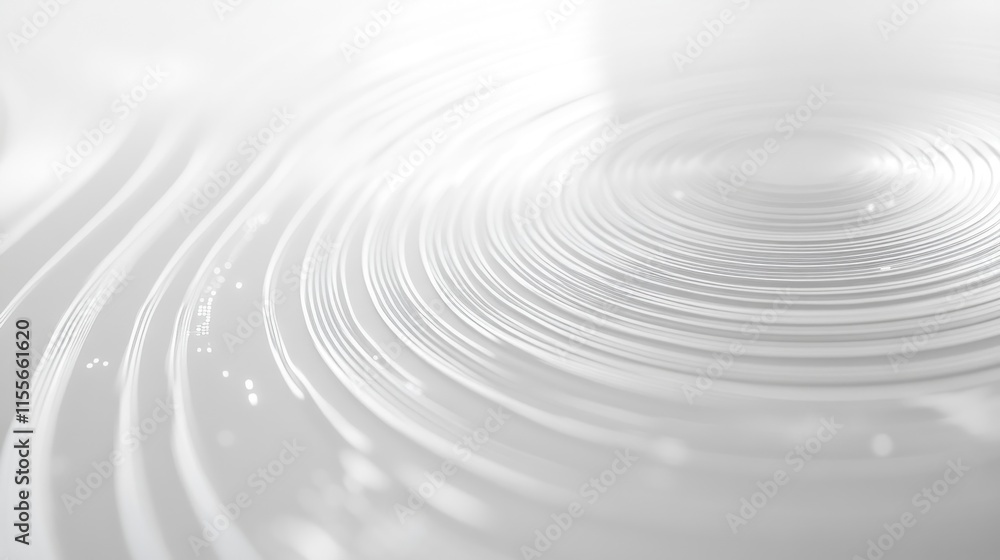 Abstract white concentric circles ripple pattern background. Abstract white concentric circles ripple pattern background.