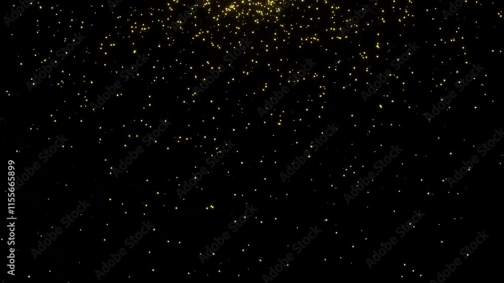 golden glitter particles sparkles effect falling down like snowy for luxury greeting rich card, Launch product and grand opening. Sparkling texture. Star dust sparks in explosion on black background. golden glitter particles sparkles effect falling down like snowy for luxury greeting rich card, Launch product and grand opening. Sparkling texture. Star dust sparks in explosion on black background.