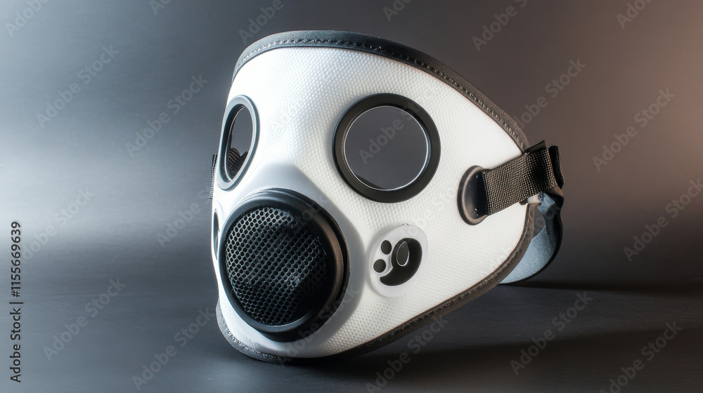 Medical mask. Medical mask isolated on a light background. Vector illustration. Medical mask. Medical mask isolated on a light background. Vector illustration.