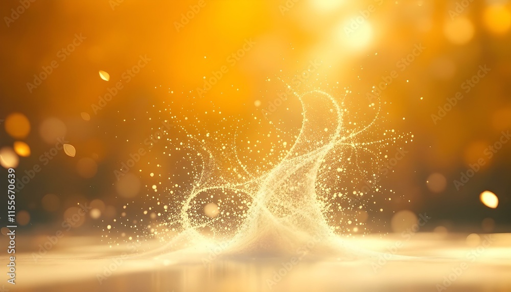 Graphic Silhouettes with Motion Blur Effect