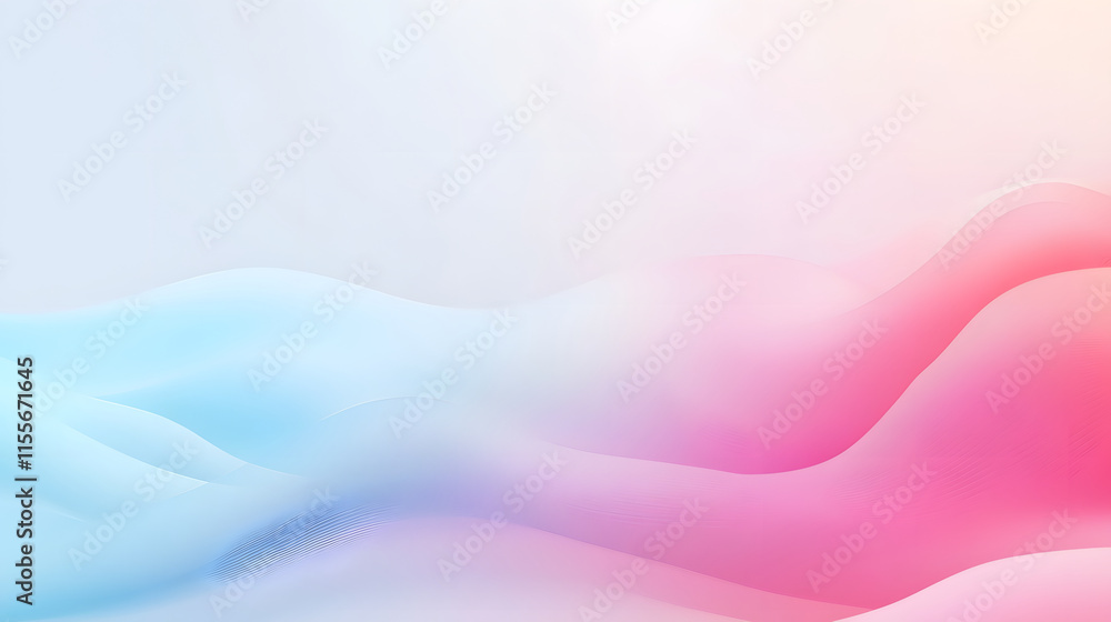 Abstract Pastel Wave Background Design Abstract Pastel Wave Background Design