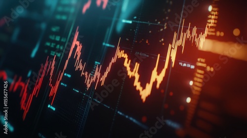 2025 financial performance comparison in a multi-line chart.