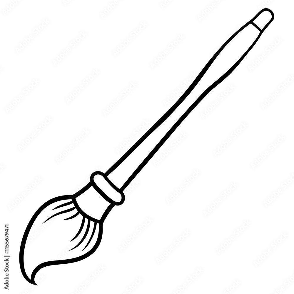 Elegant Brush Stroke Vector Illustration Elegant Brush Stroke Vector Illustration