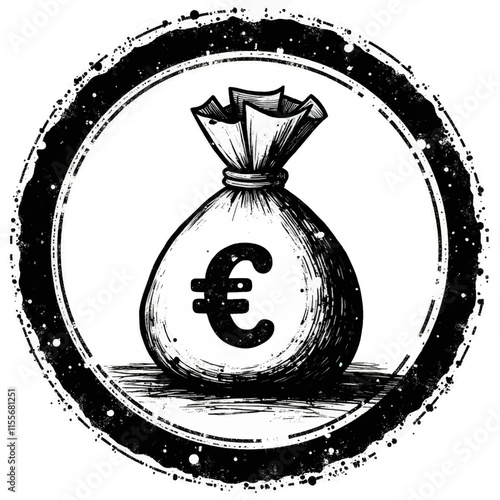 
Group of businesspeople having a meeting in the office
Woman working at a coffee shop
Man and woman sitting on a bench in the park

Money bag with euro sign