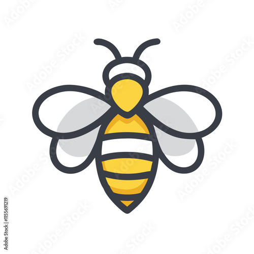 bee and honey
