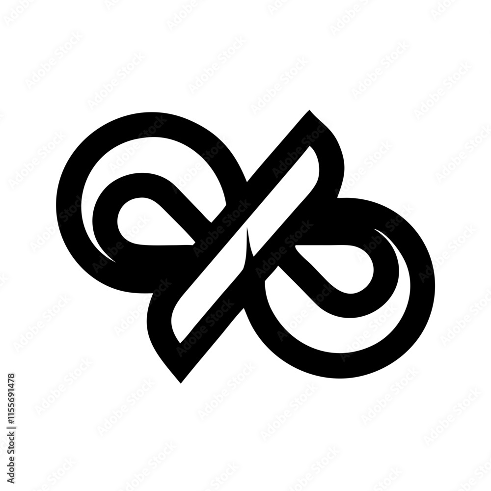 illustration of a symbol of a snake illustration of a symbol of a snake