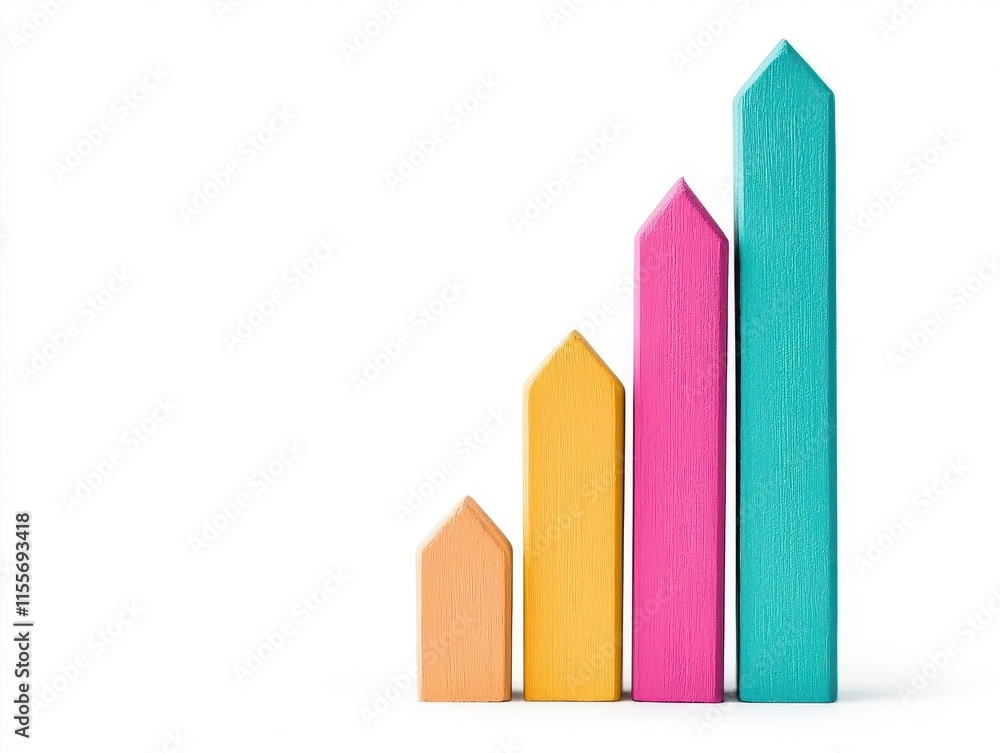Digital bar graph showing index fund returns compared to market benchmarks, investment analysis, financial stability Digital bar graph showing index fund returns compared to market benchmarks, investment analysis, financial stability