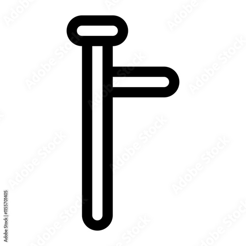 Police stick icon