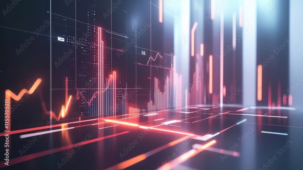 Modern Corporate Data Visualization Interface Modern Corporate Data Visualization Interface