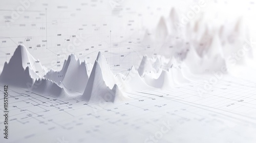 Sharp Edged Financial Gains Visualization