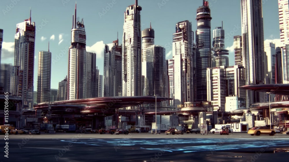 Obraz premium Cities of the Future