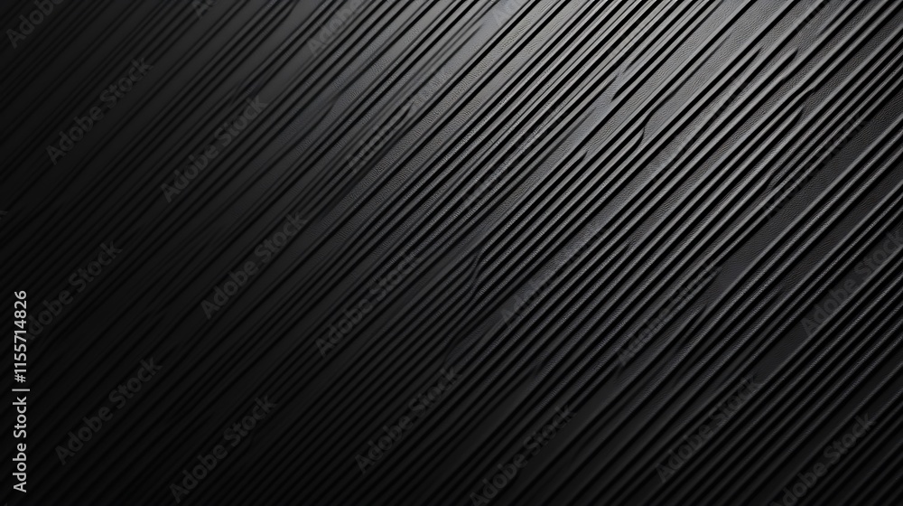 Obraz premium Abstract dark gray diagonal lines texture background.