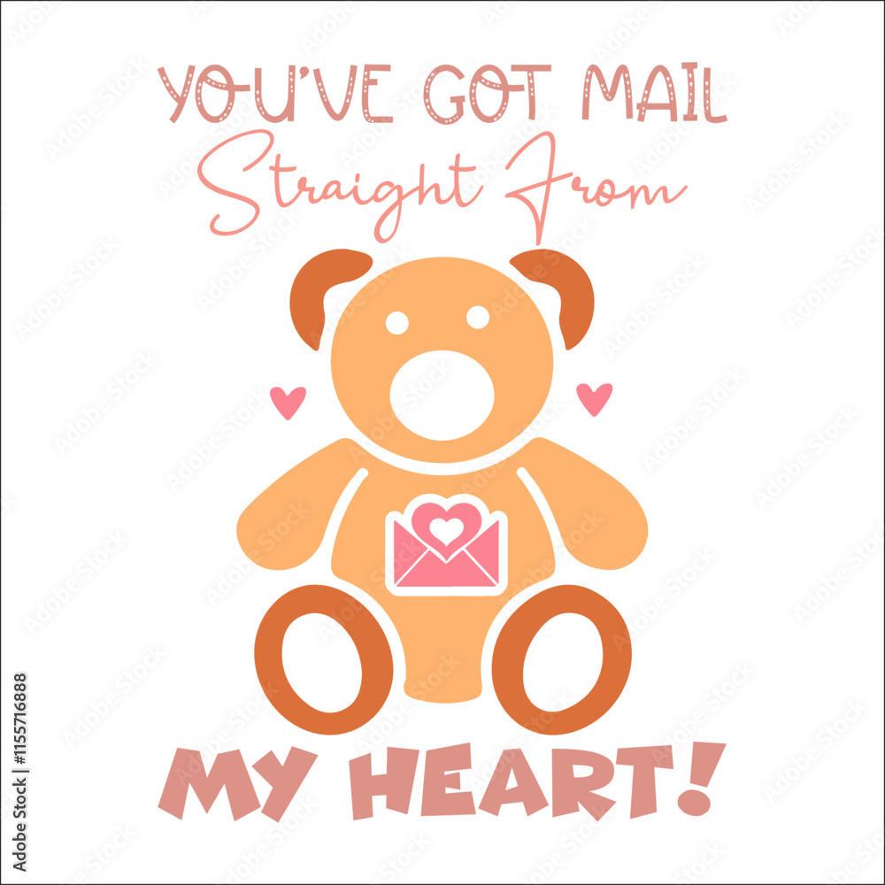 You've got mail straight from my heart! SVG Design You've got mail straight from my heart! SVG Design