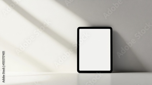 Tablet Mockup,  Blank Screen, Sunlight, Minimalist
