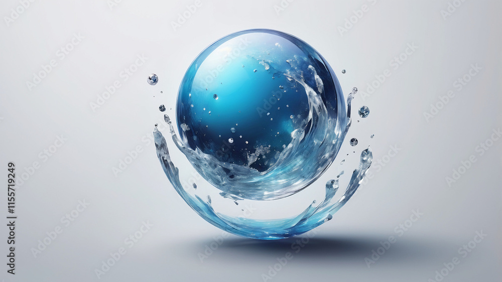 A planet made entirely of liquid A planet made entirely of liquid