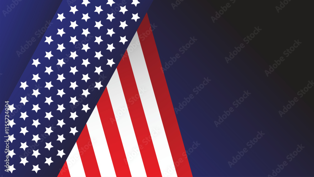 Obraz premium Independence Day background