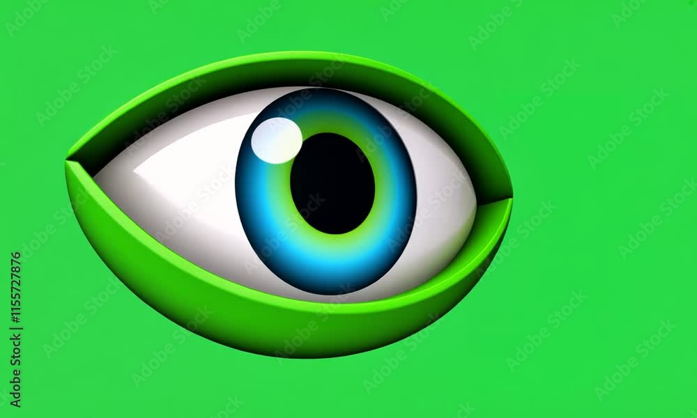 eye, greem screem eye, greem screem