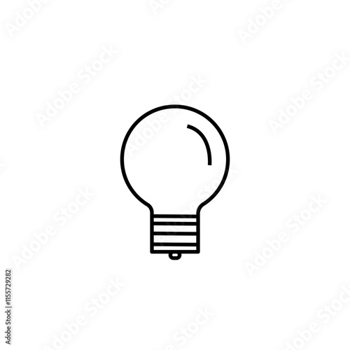 light silhouette icon design template