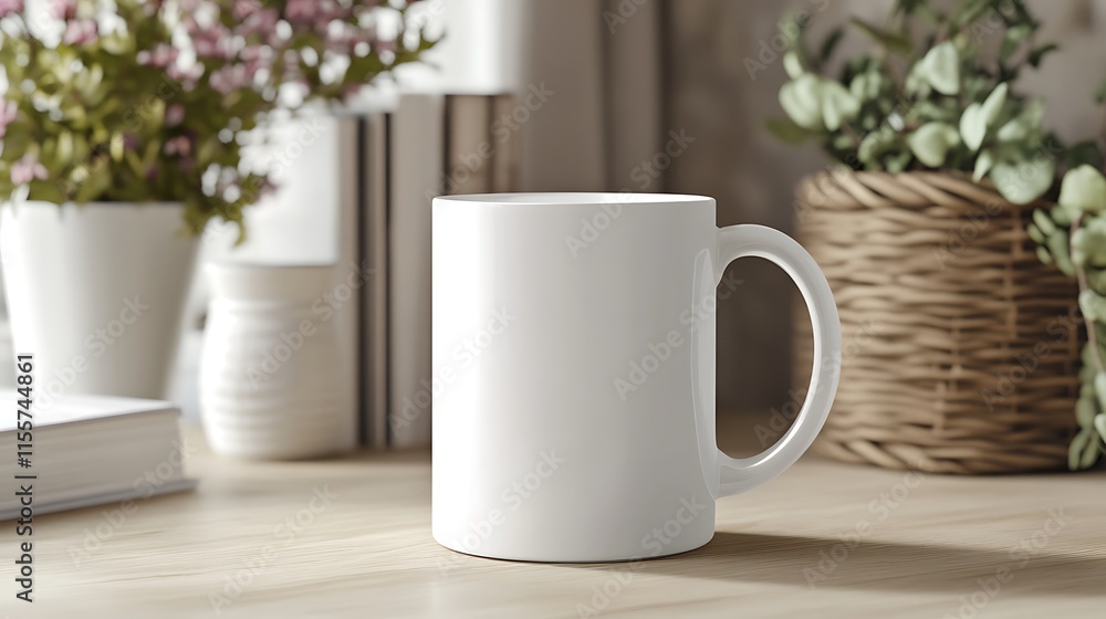 A personalized mug with a custom design or message. Show the unique and sentimental nature of customizable products.