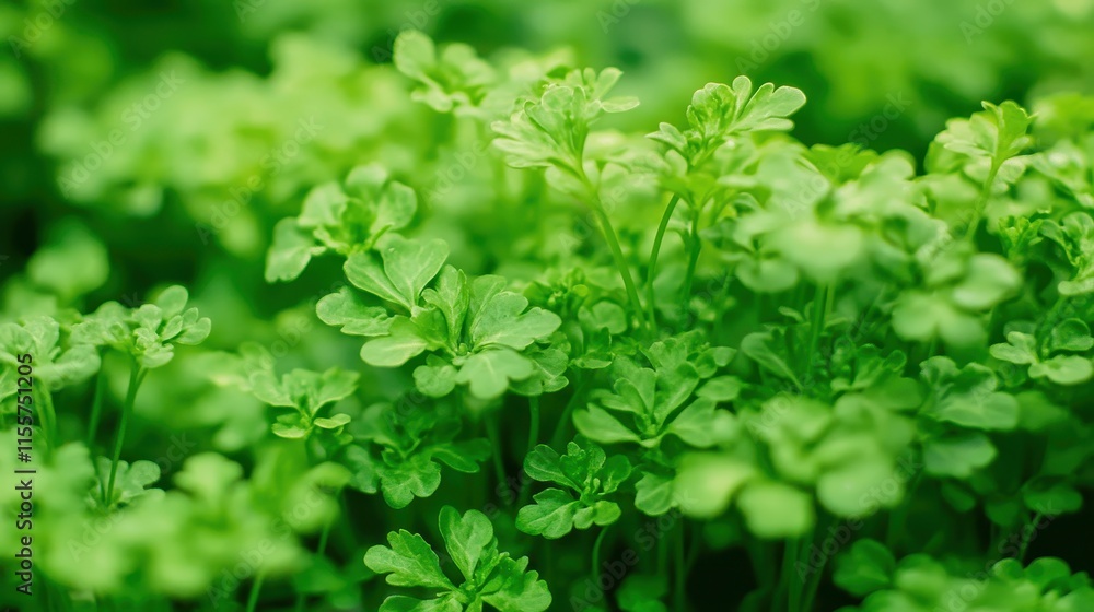 A bunch of green herbs with a lot of leaves A bunch of green herbs with a lot of leaves