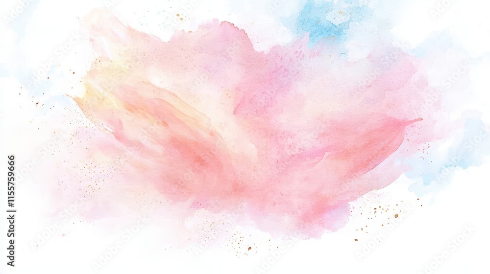 A vibrant watercolor splash featuring swirling hues of coral, magenta, and tangerine with golden accents and dynamic ink splatters, creating an energetic and fiery composition that stands out A vibrant watercolor splash featuring swirling hues of coral, magenta, and tangerine with golden accents and dynamic ink splatters, creating an energetic and fiery composition that stands out