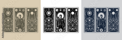 modern soldier man tattoo design inspired by action heroes