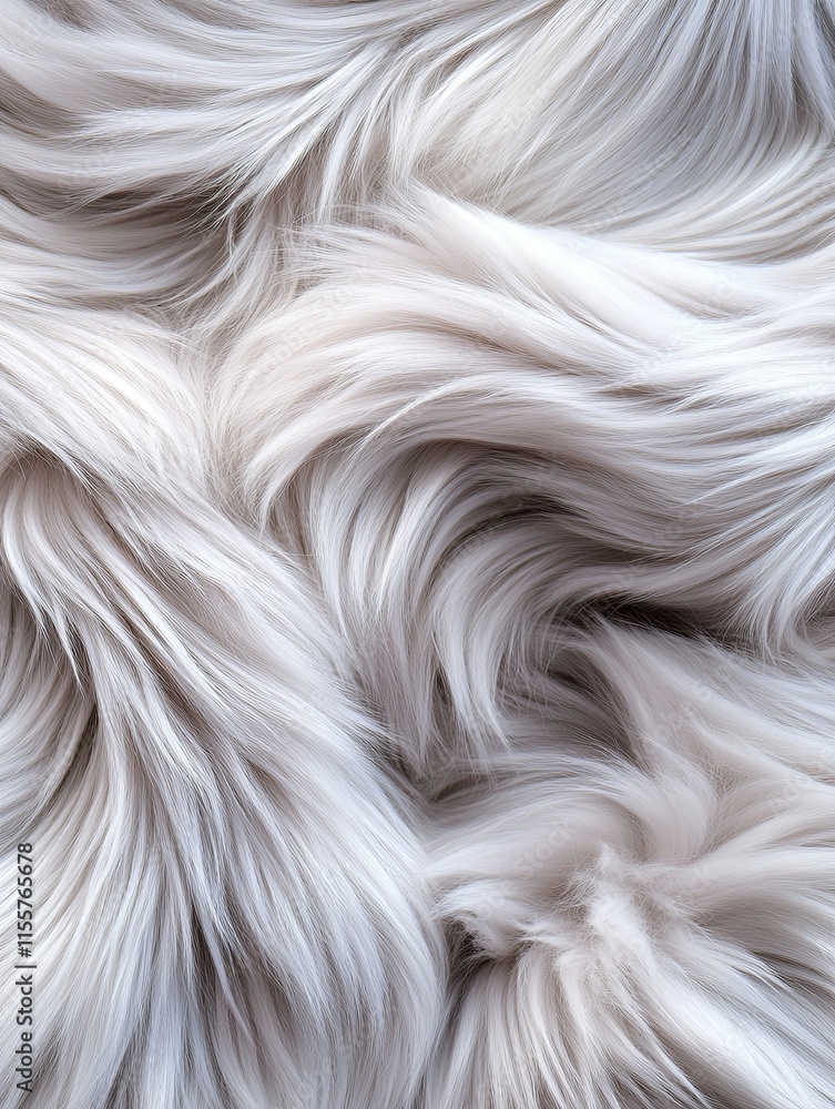 Soft Gray Fur Texture for Background Use Soft Gray Fur Texture for Background Use