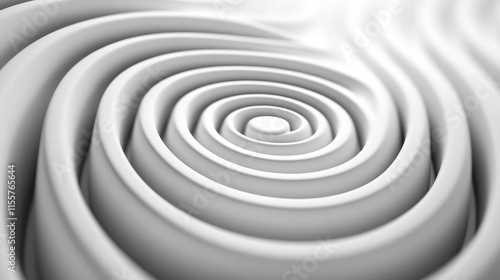 Abstract lines spiraling out, symbolizing expanding thoughts and creativity photo