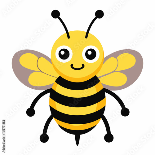 bee and honey