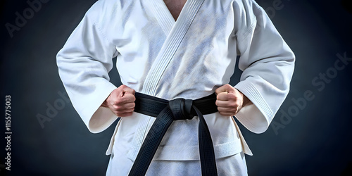 Mastering Martial Arts: A Black Belt's Dedication photo