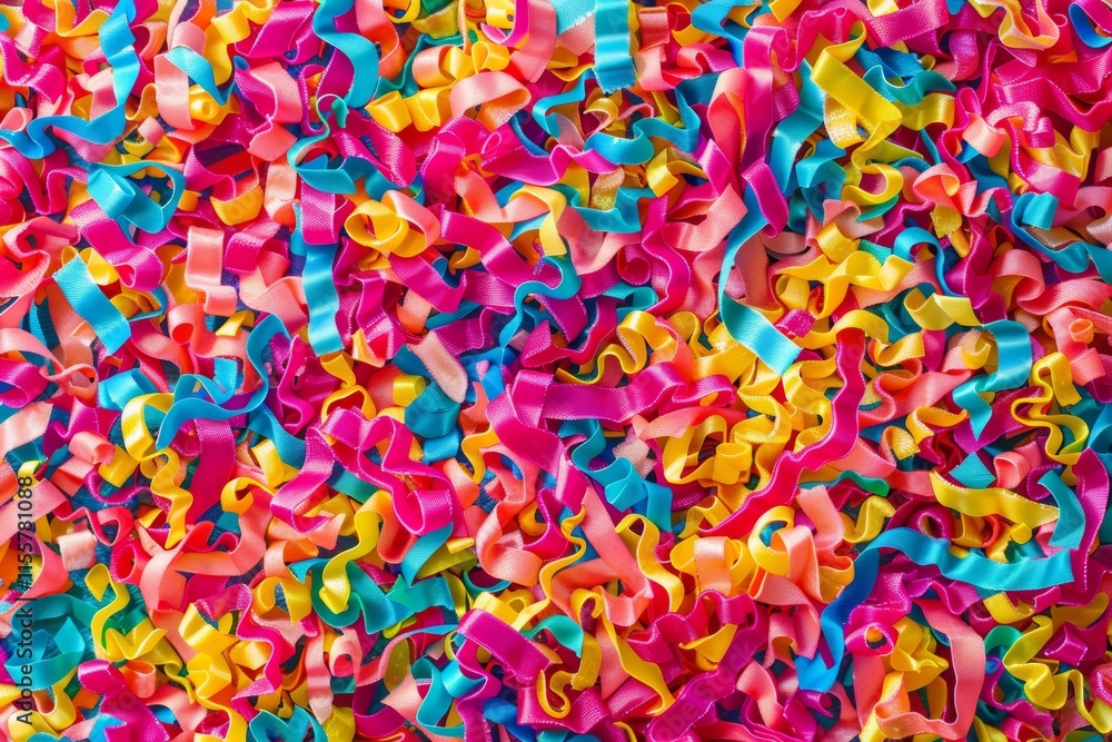 Dynamic and bright carnival background texture filled with an explosion of vibrant harmonious hues Dynamic and bright carnival background texture filled with an explosion of vibrant harmonious hues