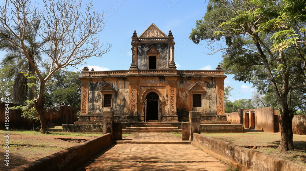 Fototapeta premium Afternoon Under the bright sun the Royal Tombs of _004