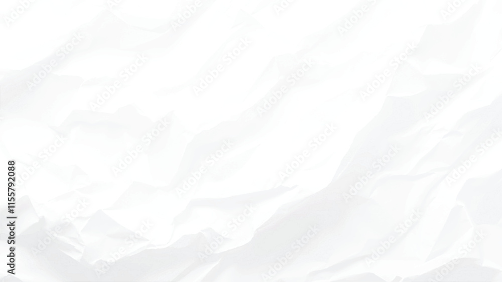 Obraz premium Paper texture Crumpled White.