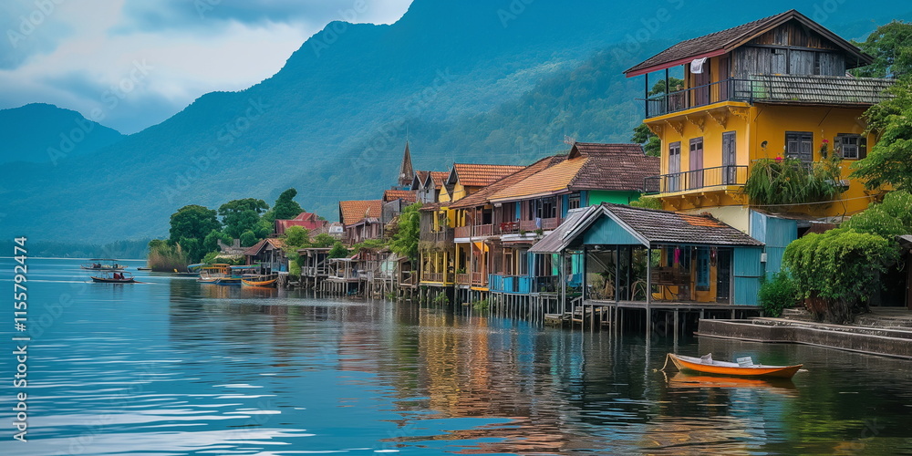 Naklejka premium During the day Under the bright sun Pisak attracts_012