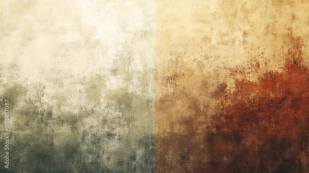 Gradient of earthy tones blending beige, olive, and rust, overlaid with a soft grainy texture. Gradient of earthy tones blending beige, olive, and rust, overlaid with a soft grainy texture.