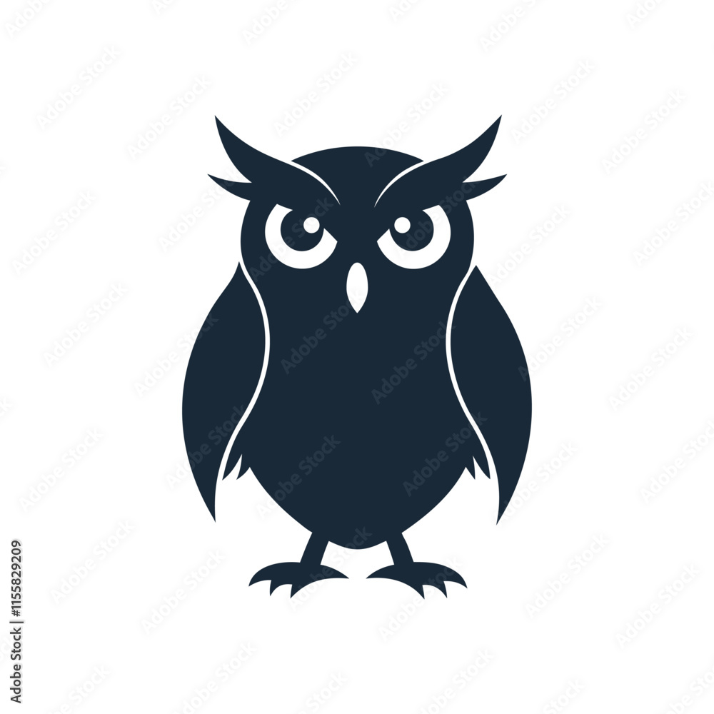 Elegant screech owl art design Elegant screech owl art design