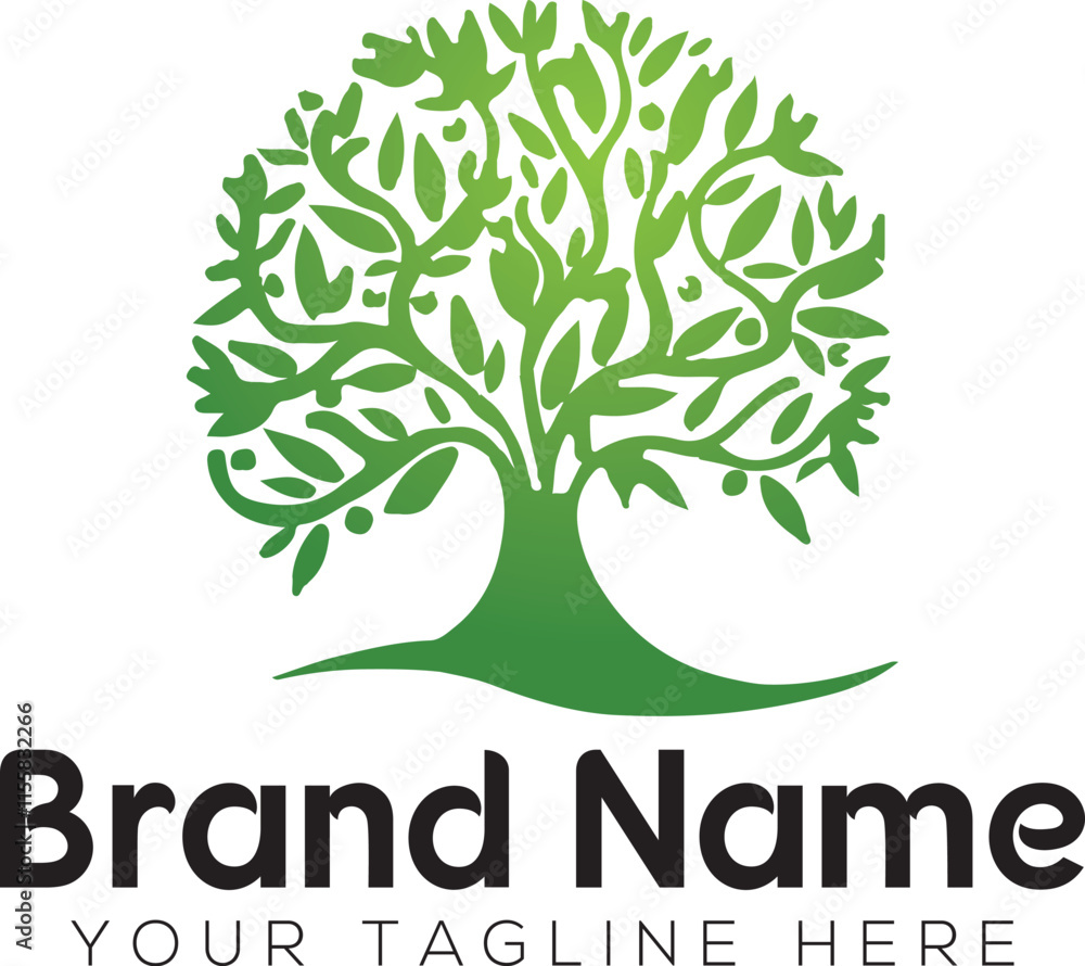 Obraz premium Olive Tree. Extra virgin olive oil symbol. Symbol of culture and Mediterranean food isolated on white background