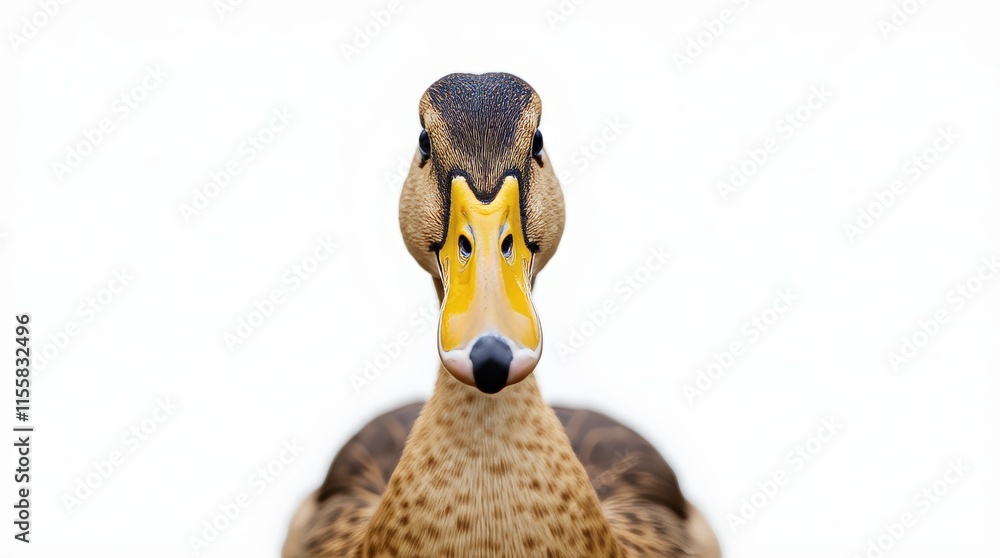 © Tayyip - Detailed Close-up Portrait of a Duck