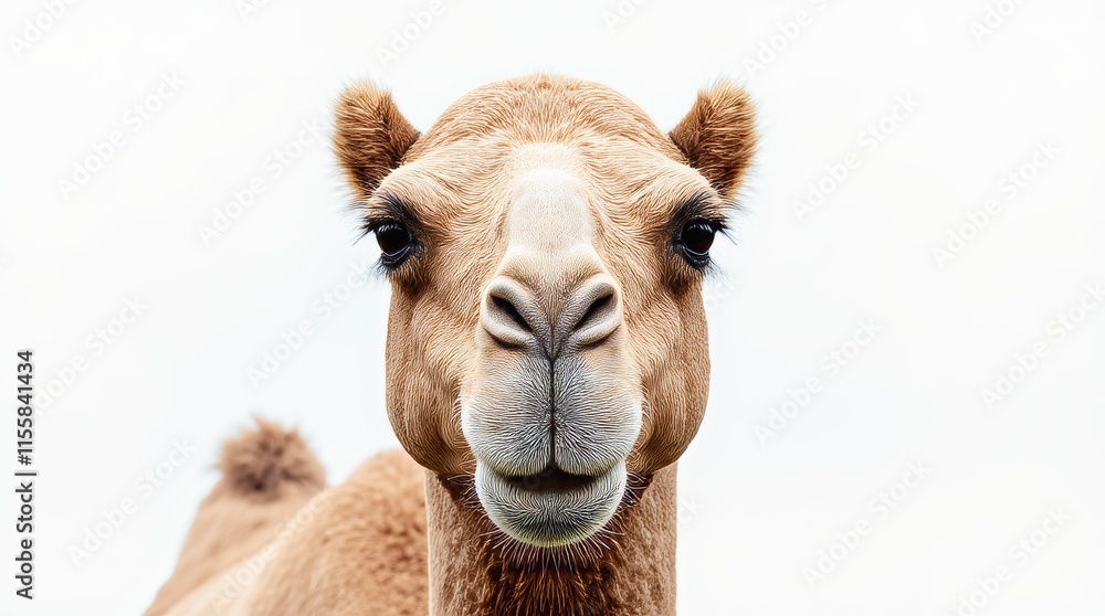Obraz premium Close-up Portrait of a Camel