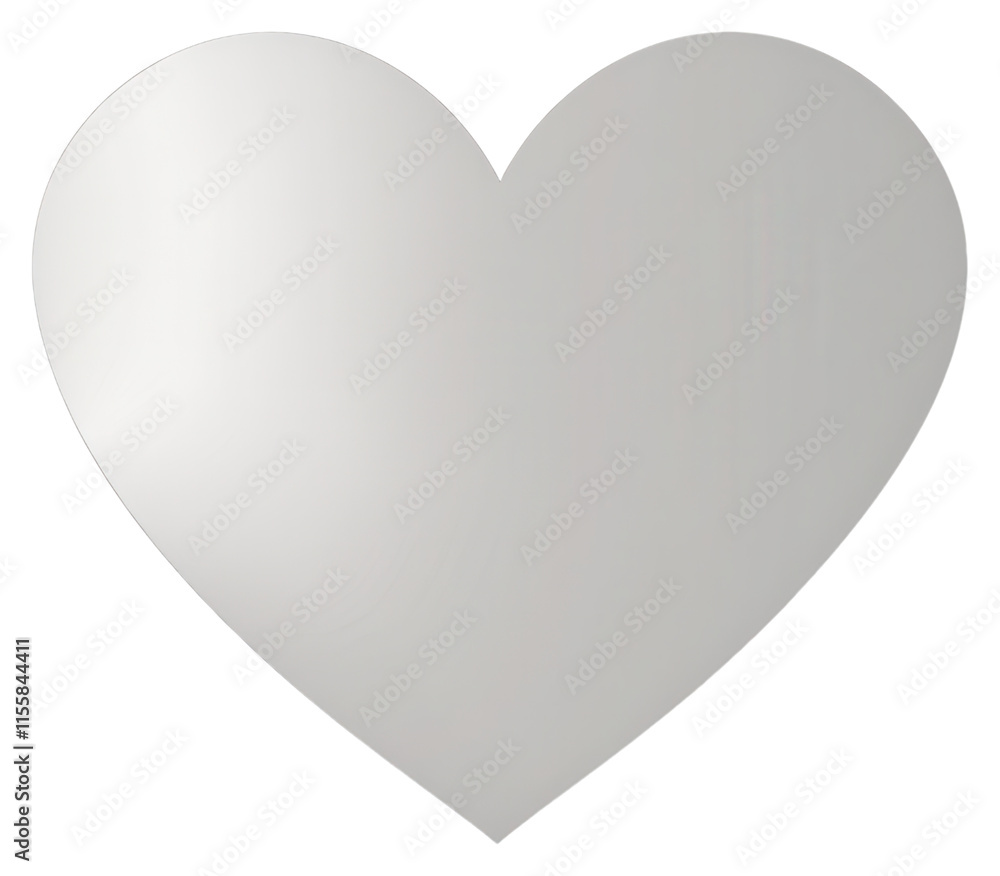 PNG A smooth heart shape, symbolizing love and affection, rendered in a soft, light color. PNG A smooth heart shape, symbolizing love and affection, rendered in a soft, light color.