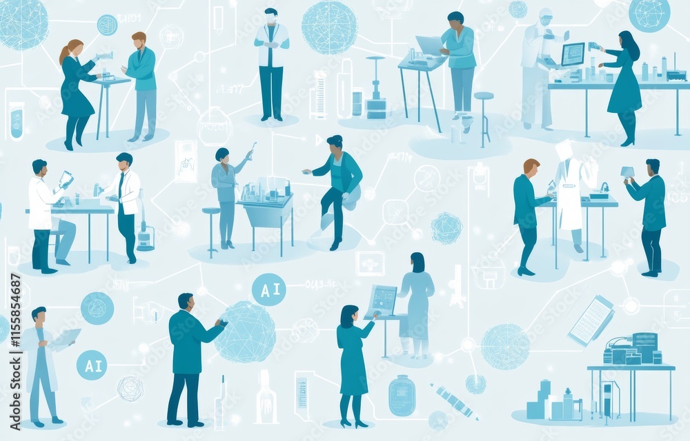 Isometric stock. Digital brain neural network, AI servers, and robot technology, featuring artificial bot minds and intelligent robotic buildings. Isolated modern illustration icons set Isometric stock. Digital brain neural network, AI servers, and robot technology, featuring artificial bot minds and intelligent robotic buildings. Isolated modern illustration icons set