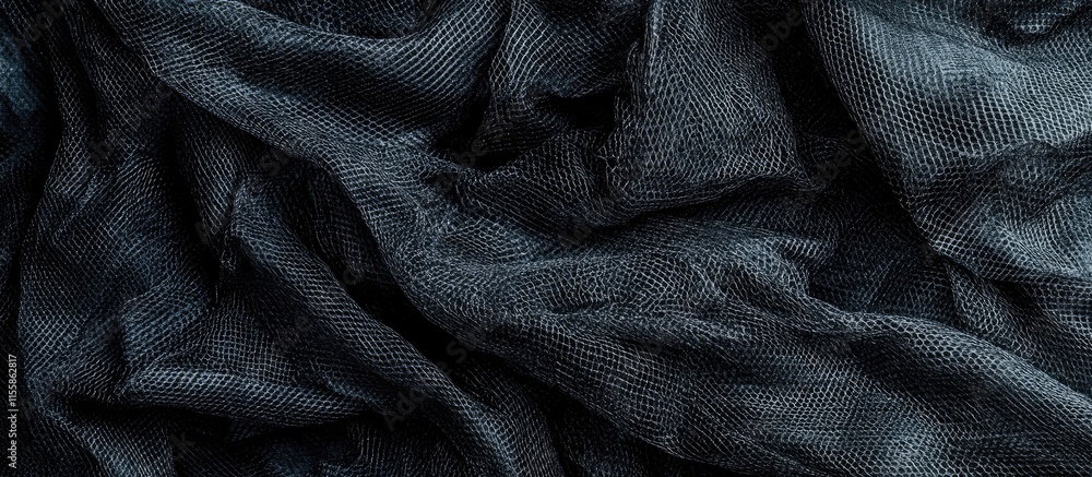 Black Industrial Insect Netting Texture with Close Up Detail and Empty Space for Custom Text Background Black Industrial Insect Netting Texture with Close Up Detail and Empty Space for Custom Text Background