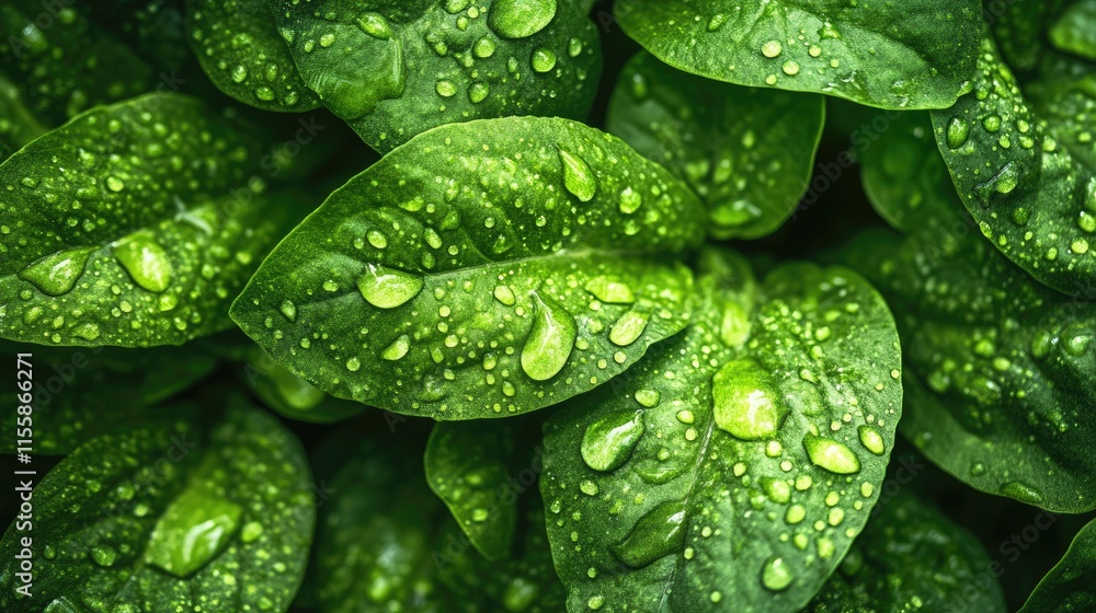 Fresh green lettuce leaves with water droplets in a garden setting highlighting natural beauty and freshness with blank space for text usage Fresh green lettuce leaves with water droplets in a garden setting highlighting natural beauty and freshness with blank space for text usage