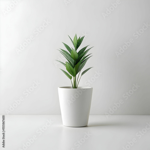 A simple, elegant minimalist plant