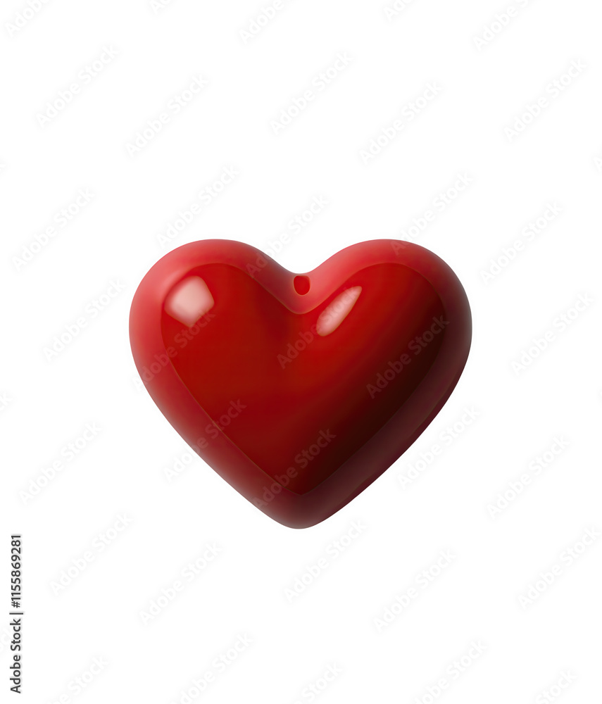 shiny red heart shaped object with smooth, glossy surface, symbolizing love and affection, isolated on transparent background shiny red heart shaped object with smooth, glossy surface, symbolizing love and affection, isolated on transparent background