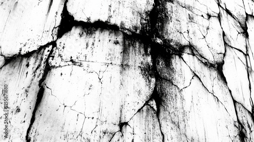 a grunge Fine cracks Graffiti texture, slighlty Blured, photocopy with old Scanner - 