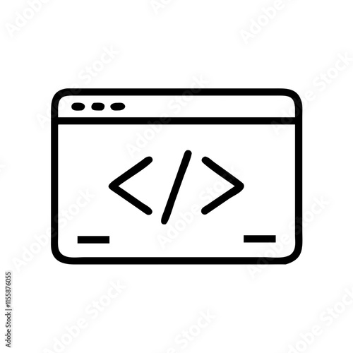 coding icon design