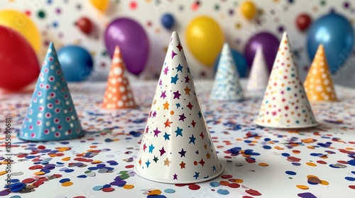 Celebration with colorful drinks and decorations in a festive indoor setting
